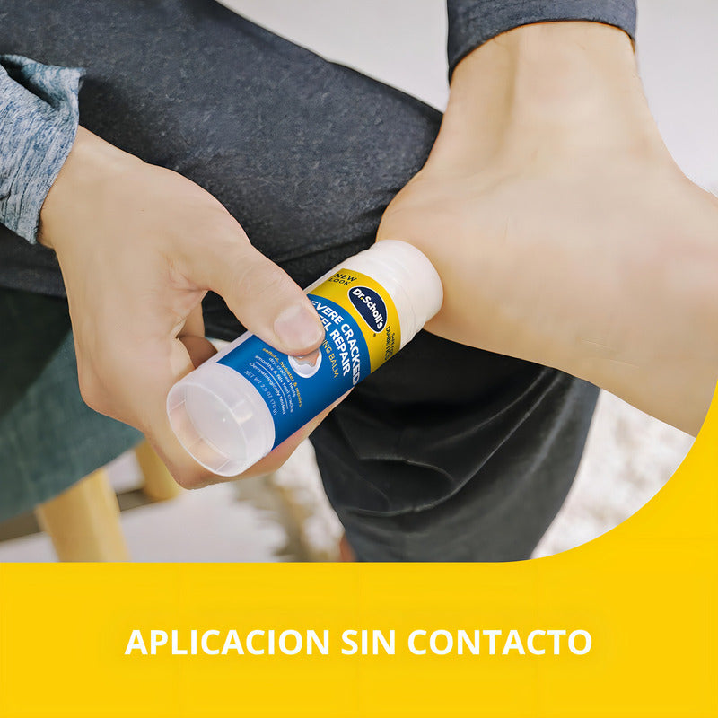 Dr. Scholls Bálsamo Hidratante Reparador | Tratamiento Clínico Para Pies Secos Y Talones Agrietados, Alivia, Suaviza Y Restaura La Piel Con Efecto Protector Y Textura No Grasa De Rápida Absorción