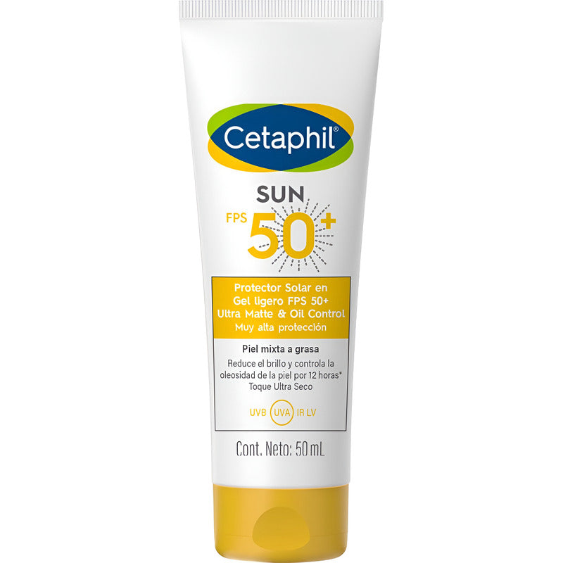Protector Solar Oil Control Con Fps 50 Cetaphil Sun 50 Ml