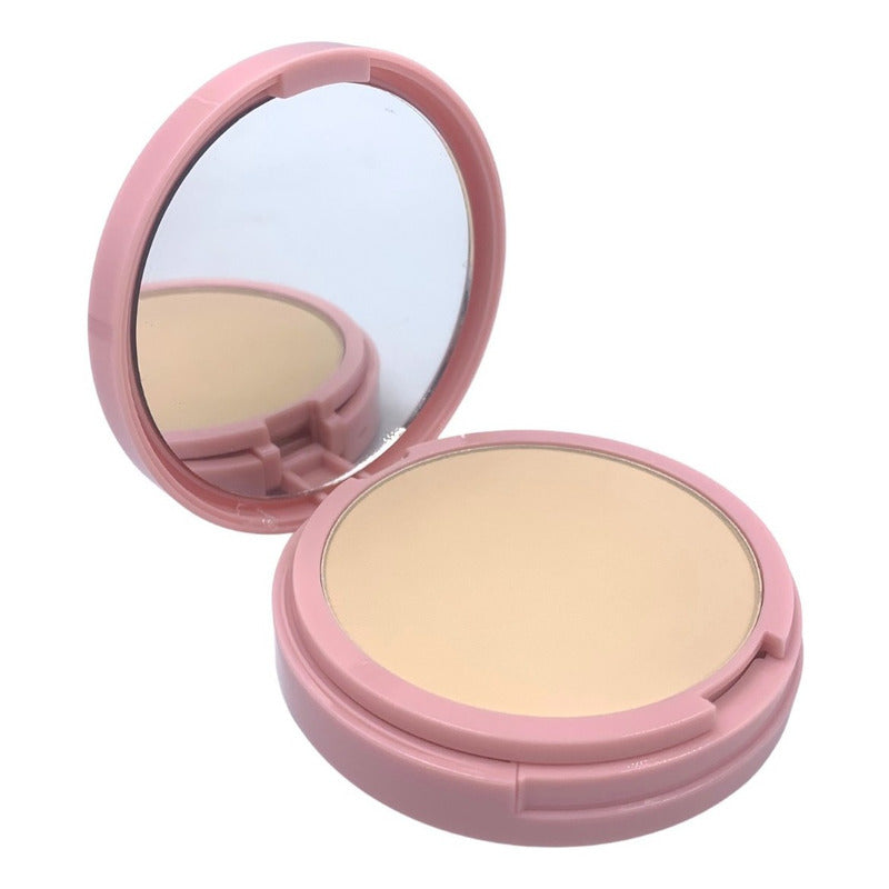 Base De Maquillaje En Polvo Pink Up Mineral Cover Tono Light Pink Up