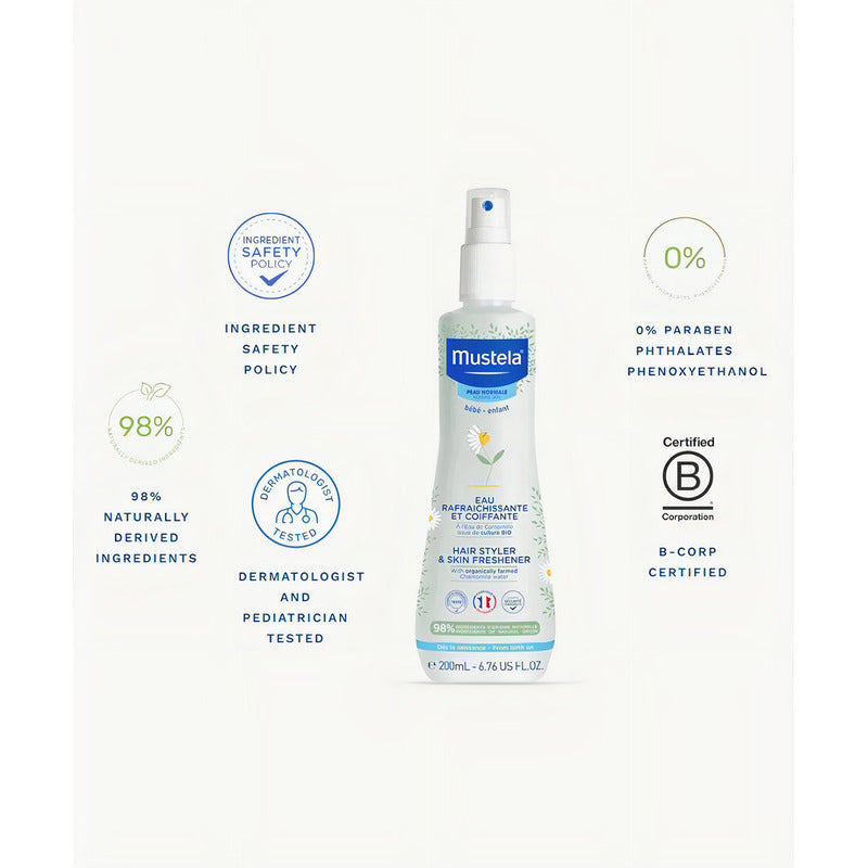 Mustela Agua Para Peinar Refrescante Con Manzanilla 200ml