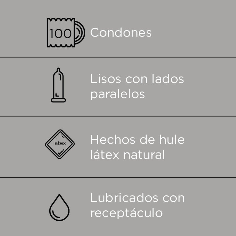 Vitrolero Con 100 Condones Lubricados Playboy Classic