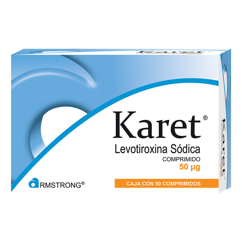 Karet Comprimido 50 Mcg, 50 Comprimidos