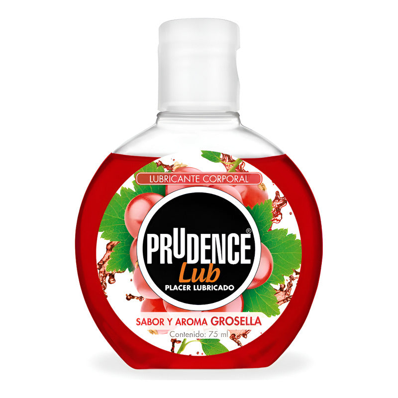 Prudence Lubricante Corporal Sabor Y Aroma Grosella 75ml - Grosella