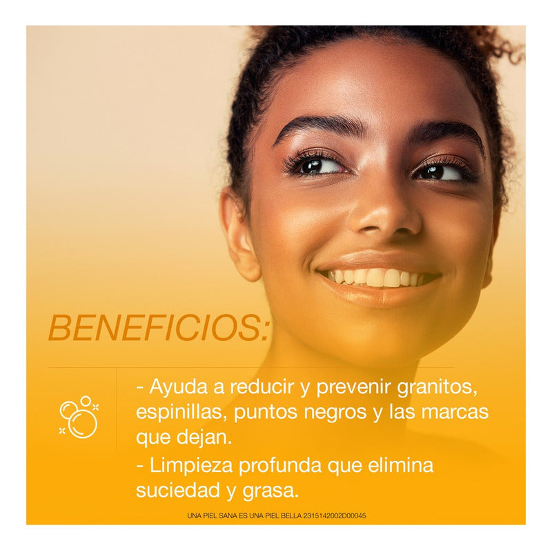 Neutrogena Oil-free Gel Limpiador Facial 2 % Ácido Salicílico Y Manzanilla 177 Ml Contra Grasa E Impurezas