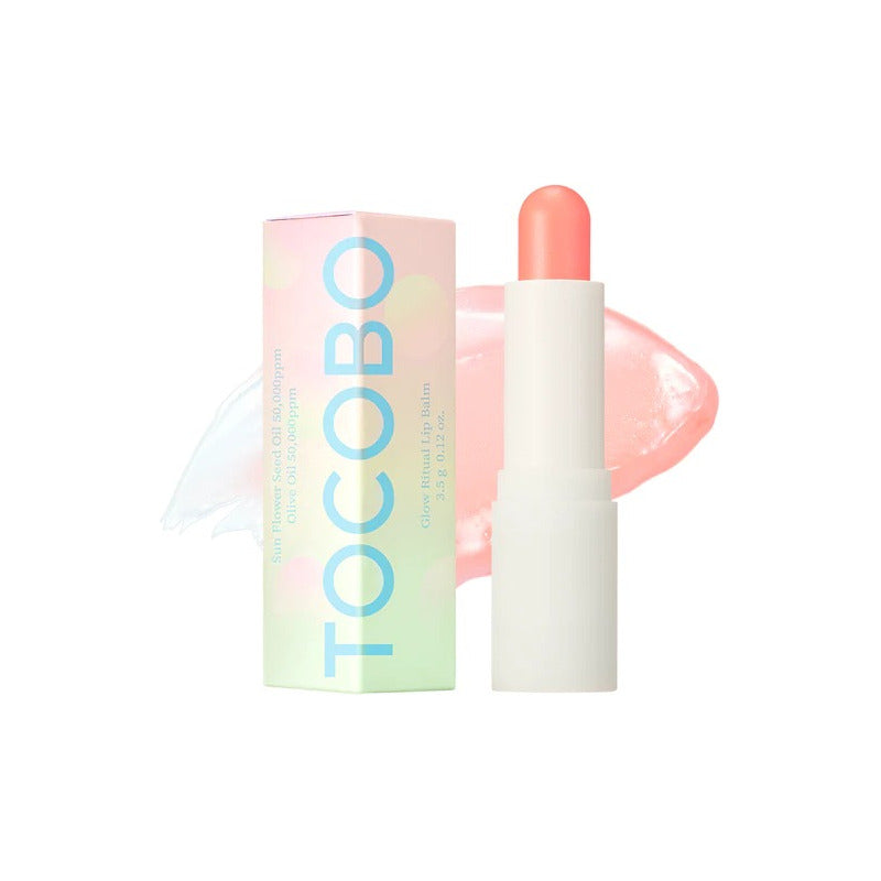 Tocobo Glow Ritual Lip Balm - Balsamo Labial Coral