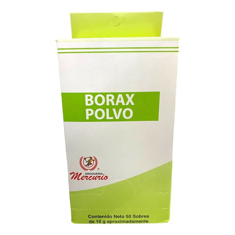 Borax Polvo 50 Sobres De 10g Cu
