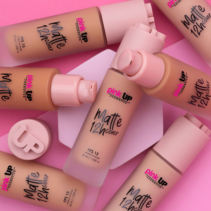 Pink Up Base Líquida Matte 12h 30 Ml