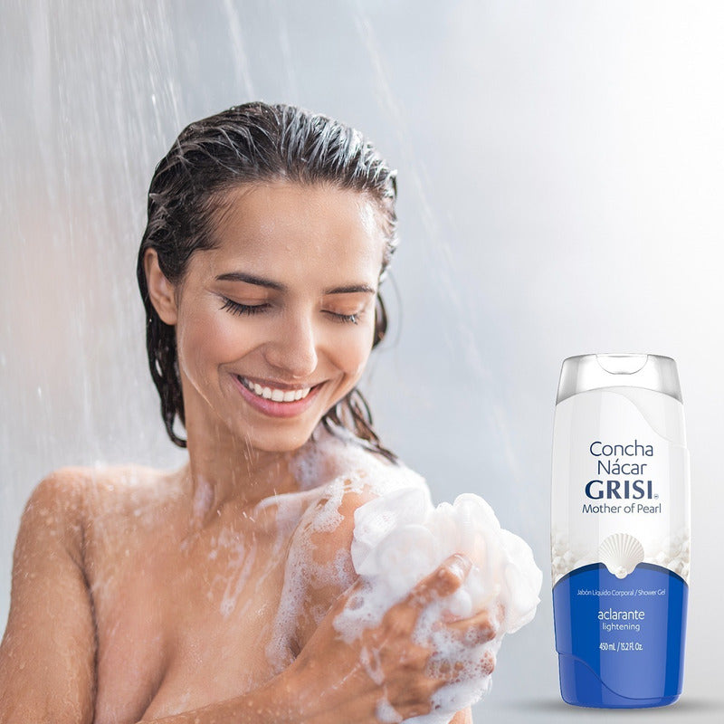 Jabón Líquido Corporal Grisi Concha Nácar 450ml