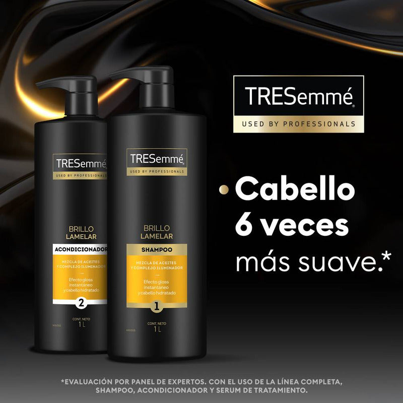 Pack Tresemme Brillo Lamelar Shampoo + Acondicionador 1 L