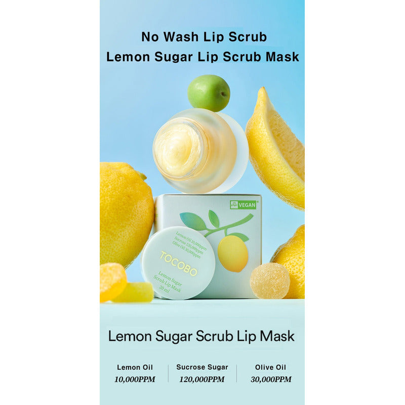 Tocobo Exfoliante Labial Lemon Sugar Scrub 20ml