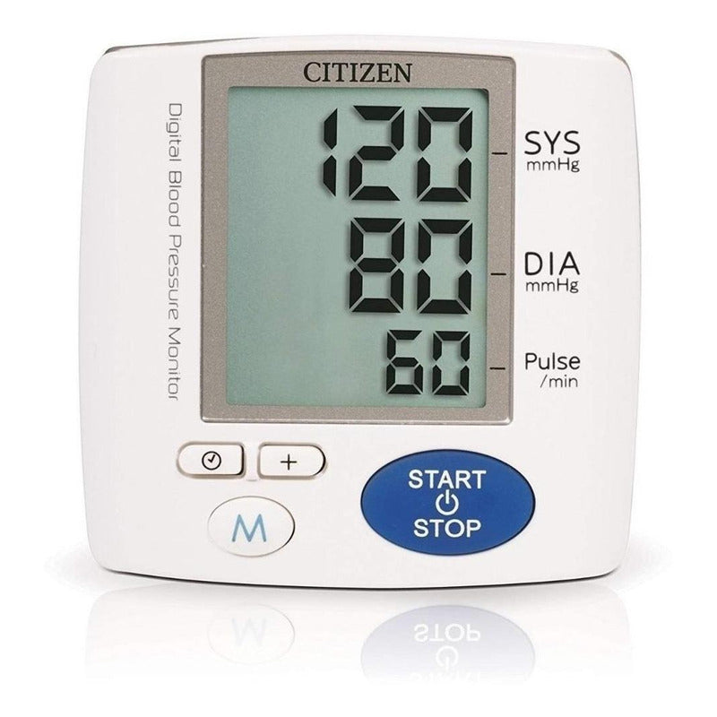 Monitor De Presión Arterial Digital De Muñeca Automático Citizen Ch-617 Blanco