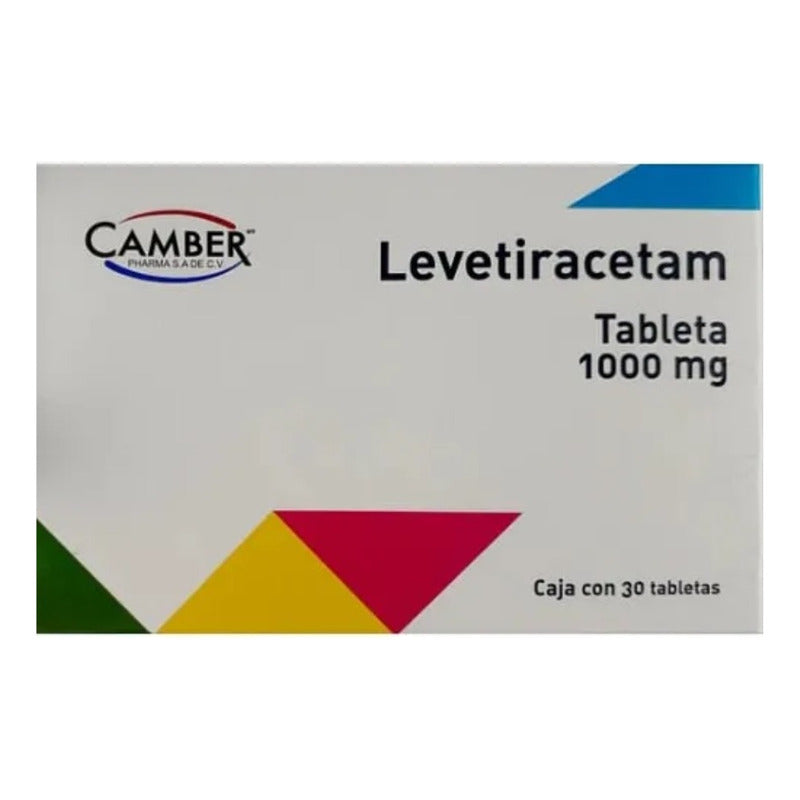 Levetiracetam 1000mg Caja Con 30tabs