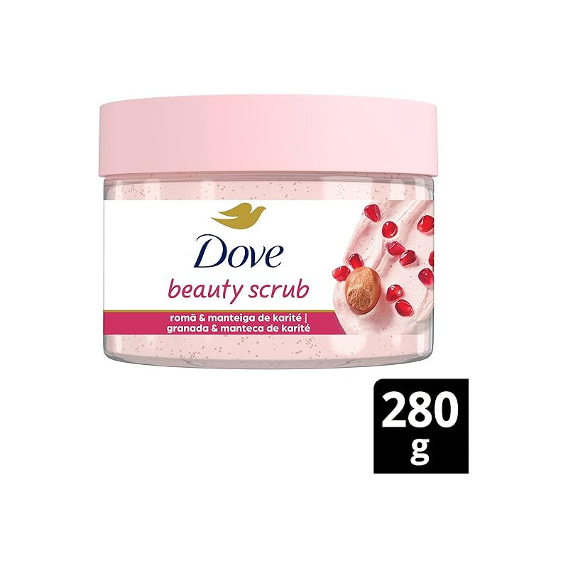 Pack 2 Dove Beauty Scrub Jabón Exfoliante 280g C/u