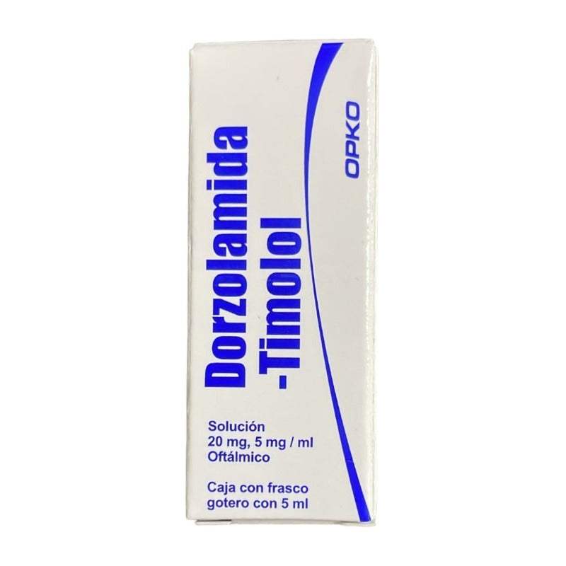 Dorzolamida-timolol Solución 5ml