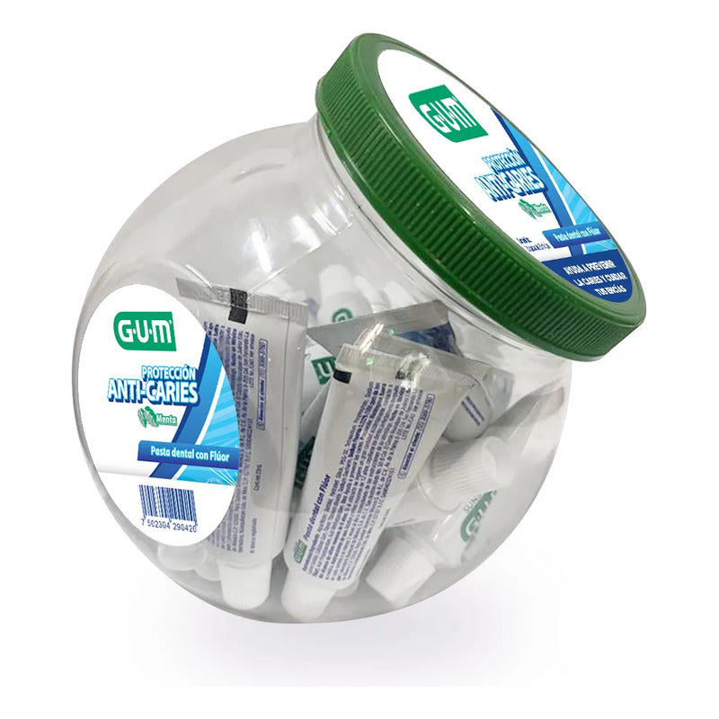 Vitrolero Gum Crema Dental Anticaries Con24 Pzas De 23 Ml