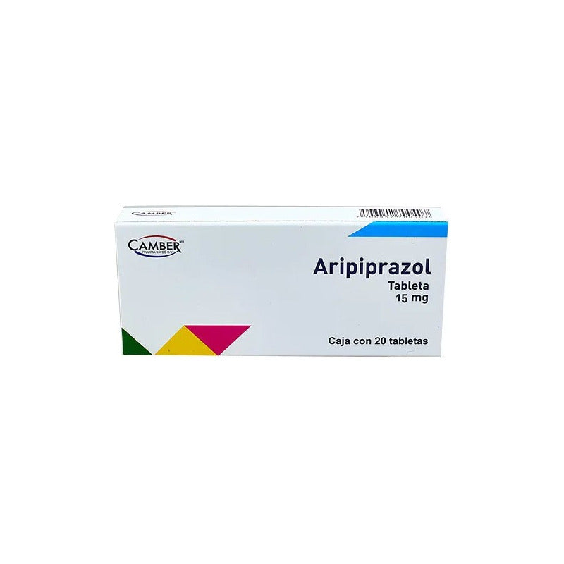 Aripiprazol Con 20 Tabletas De 15 Mg. Camber