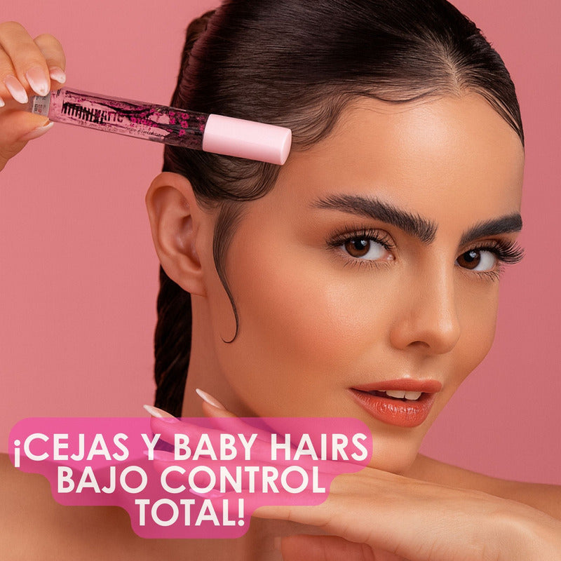 Gel Para Cejas Pink Up, Organic Brows, Efecto Jabón Cejas