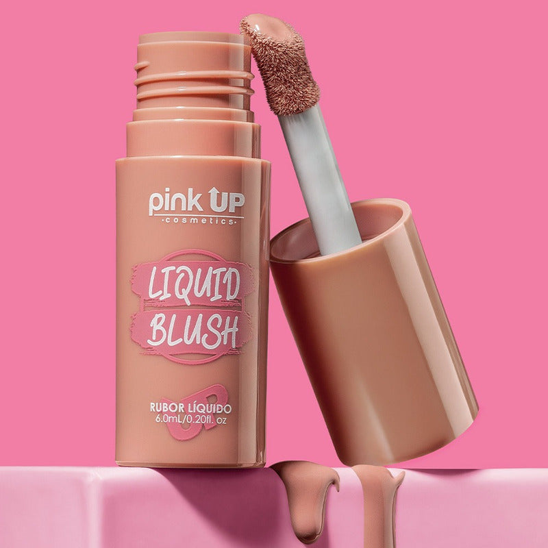 Rubor Líquido Pink Up Liquid Blush Larga Duración Tono Del Maquillaje Dream