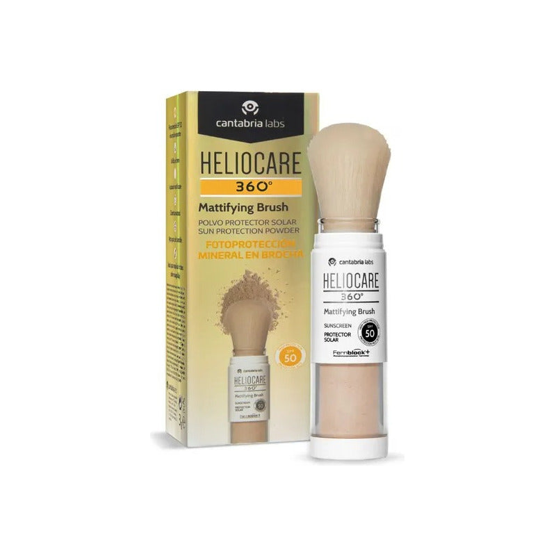 Heliocare 360 Mattifying Brush En Polvo Tono Neutro Spf 50