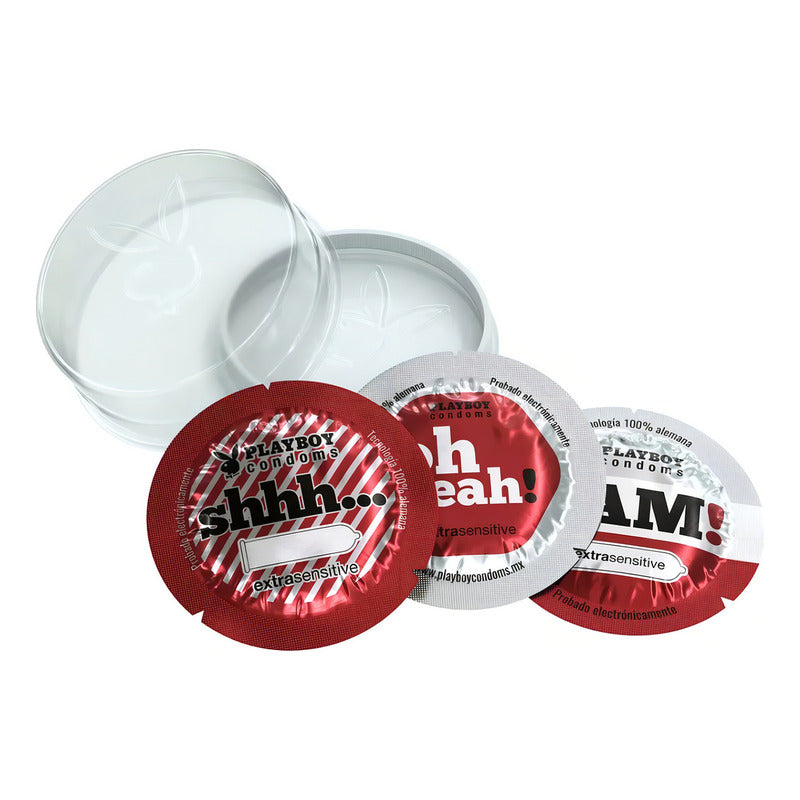 Playboy Condones De Látex Extra Sensitive