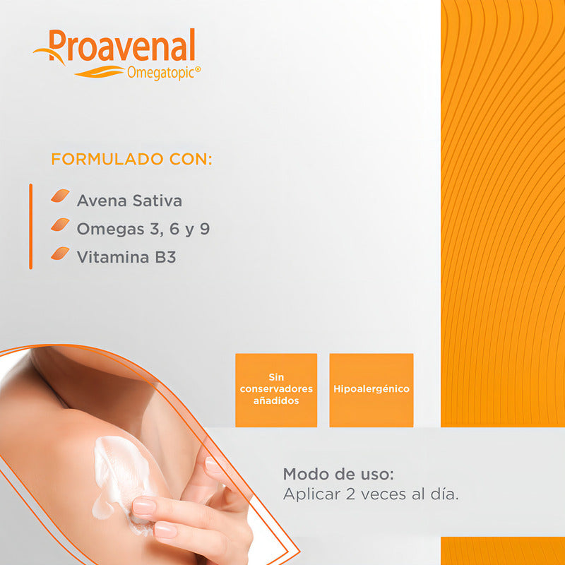 Proavenal Omegatopic Leche Emoliente Hidratante 500ml