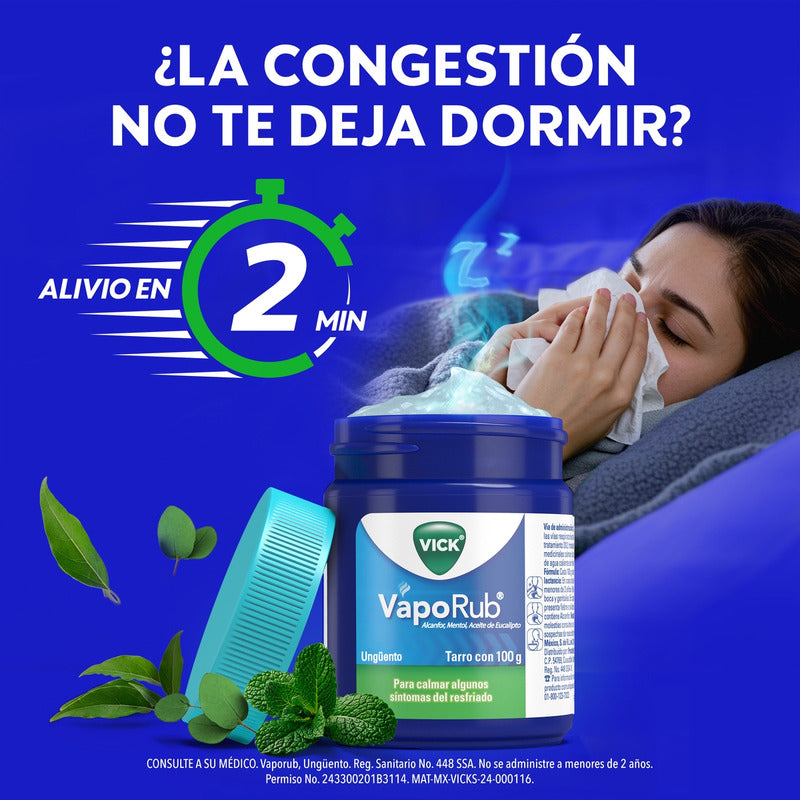 Vick Vaporub Tarro 100g