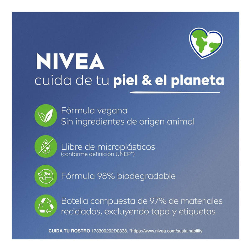 Nivea Agua Micelar Iluminadora 400 Ml | Limpia E Hidrata Día/noche Todo Tipo De Piel
