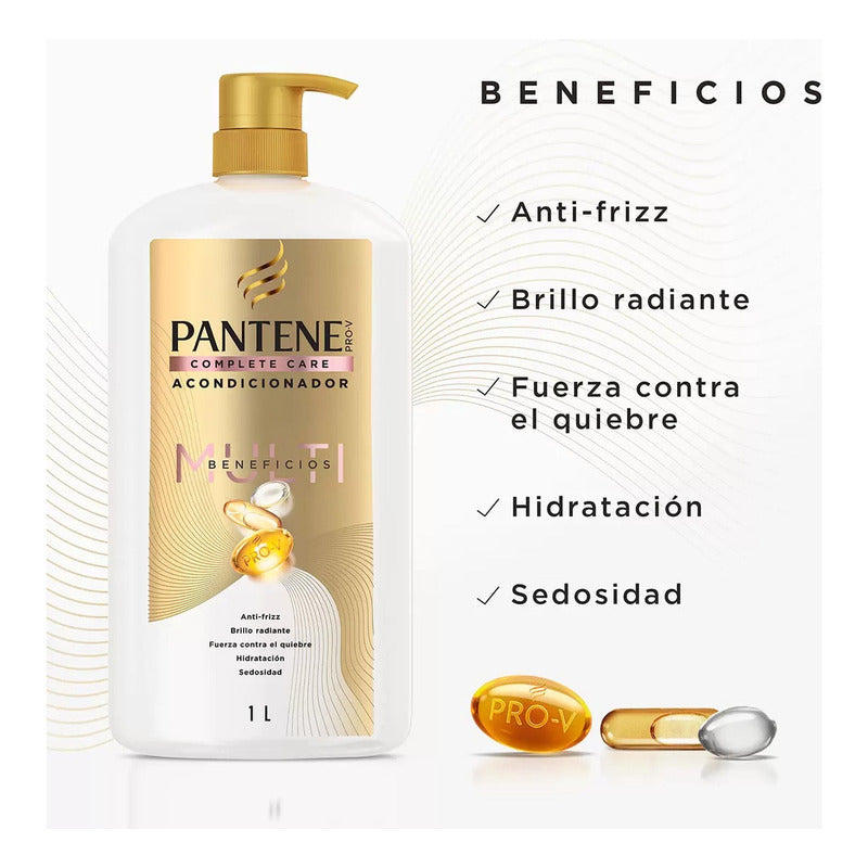 Pantene Acondicionador Complete Care Multi Beneficios 1l