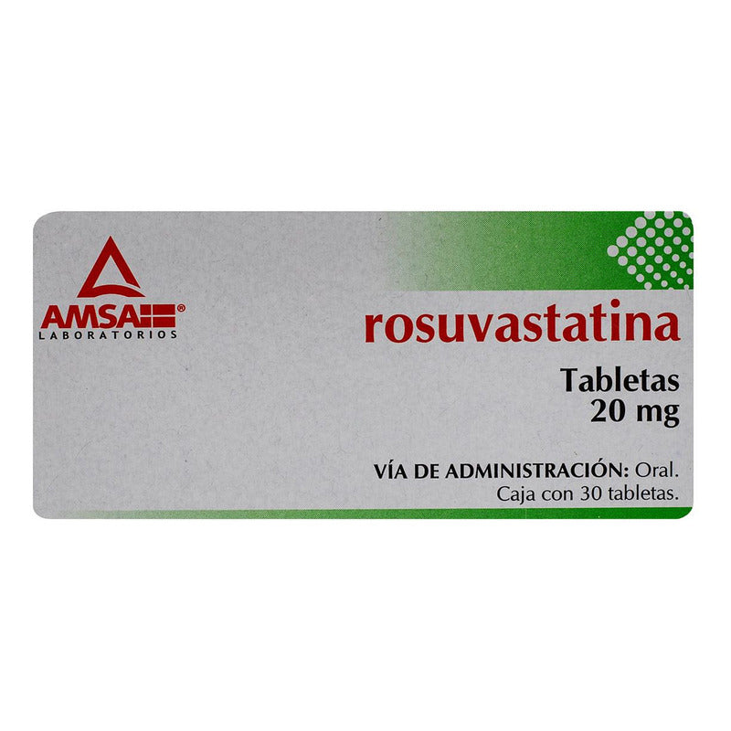 Rosuvastatina Tabletas 20mg C/30