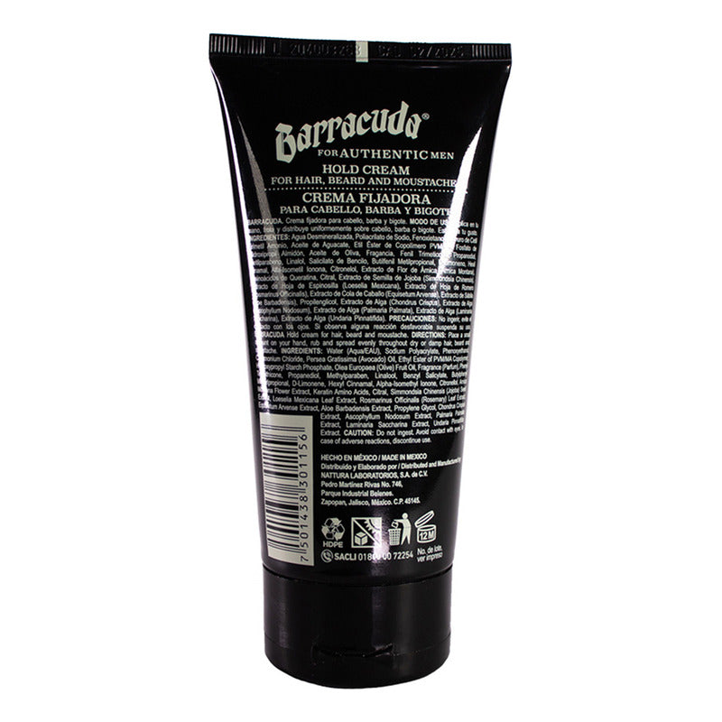 Crema Fijadora Barracuda Hold Cream 150g Para Cabello