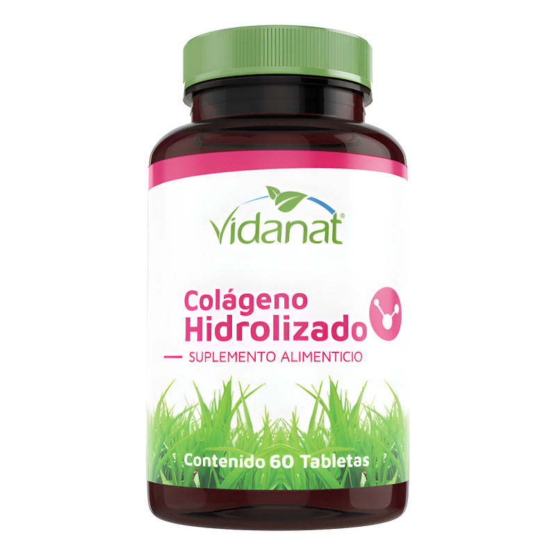 Colágeno Hidrolizado Vidanat 120 Tabletas - Sin Sabor