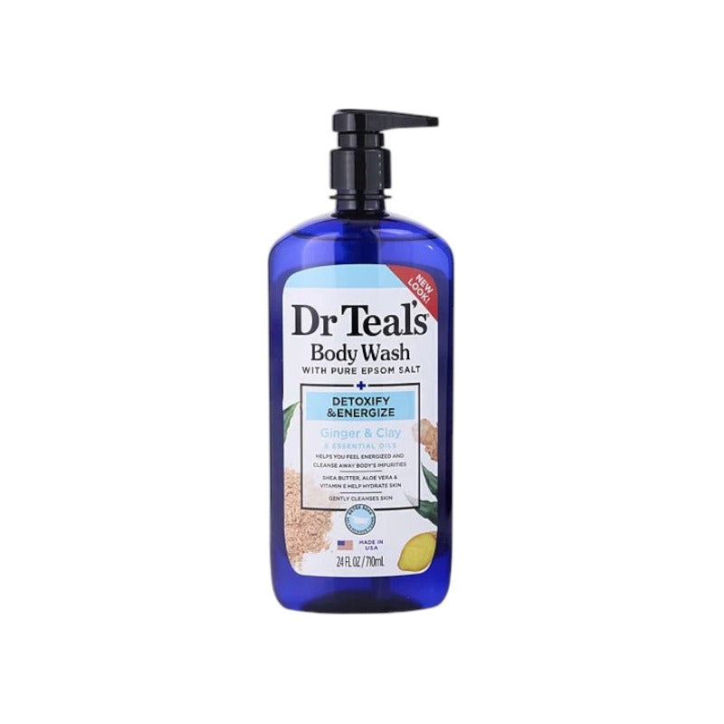 Dr Teals Jabon Líquido Corporal Detoxify & Energize 710ml