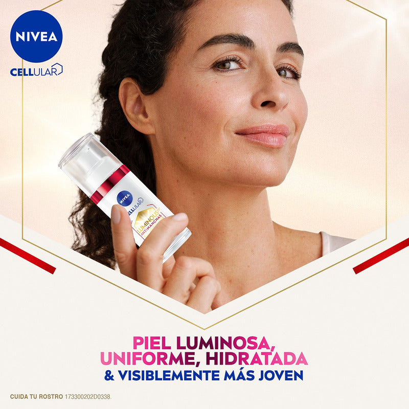 Serum Facial Anti-edad Nivea Luminous630 Anti-manchas 30ml - Normal - Día/noche