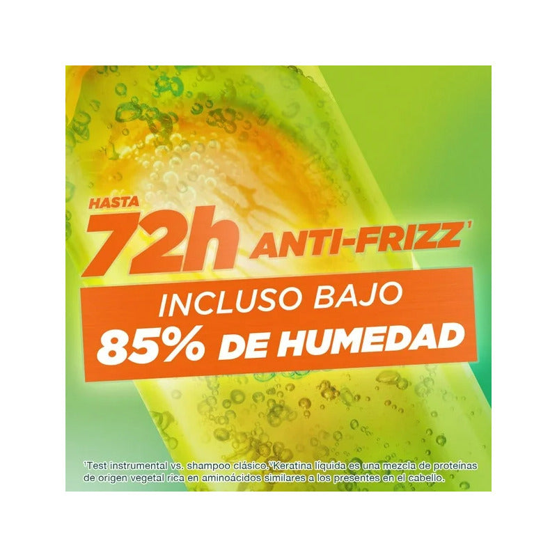 Shampoo Garnier Fructis Para Cabello Seco Y Encrespado 1l