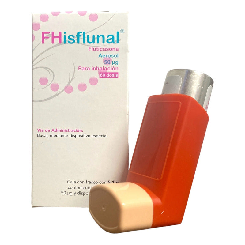 Fhisflunal Fluticasona 50mcg Para Inhalación 60 Dosis