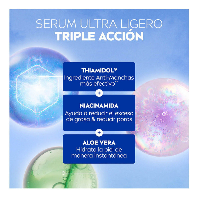 Nivea Serum Skinglow Luminous Instantáneo 15ml Día/noche Todo Tipo De Piel