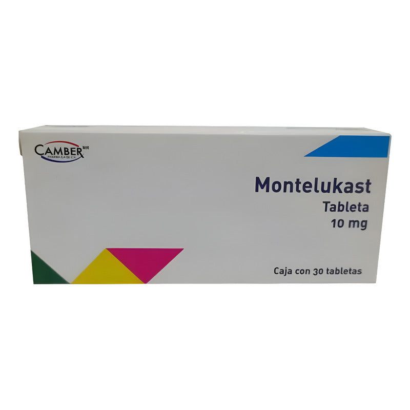 Montelukast Camber 10mg Caja Con 30 Tabletas
