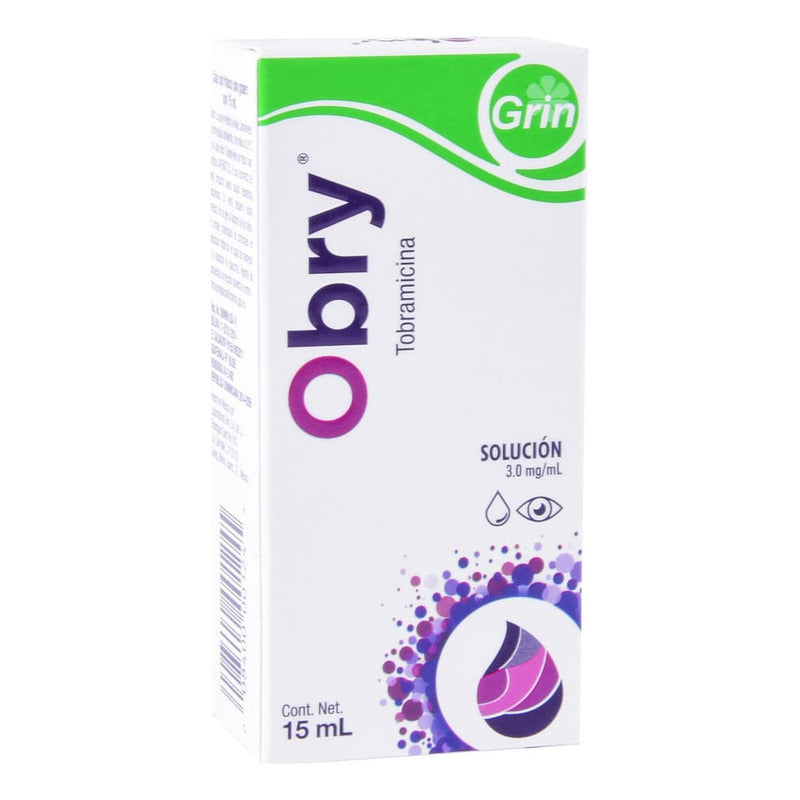 Obry Solución 3 Mg/ml, 1 Frasco Gotero 15 Ml