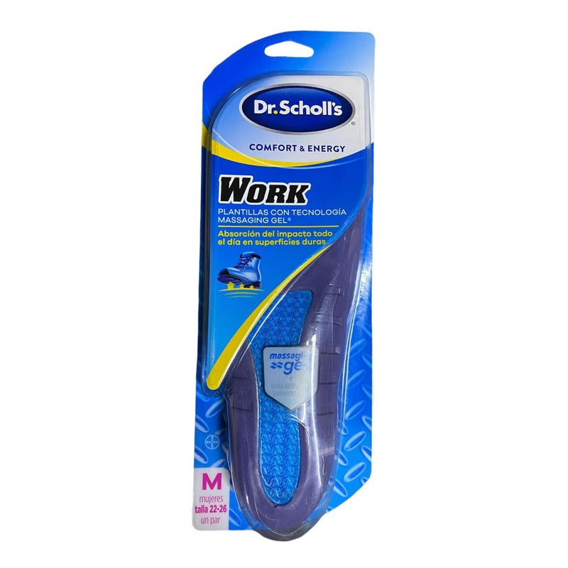 Plantillas De Gel Dr. Scholl's Trabajo Mujer 22-26