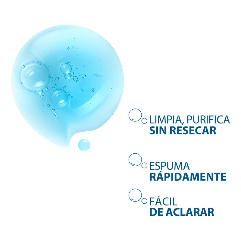 Ducray Keracnyl Gel Limpiador Anti Acné Para Rostro Y Cuerpo