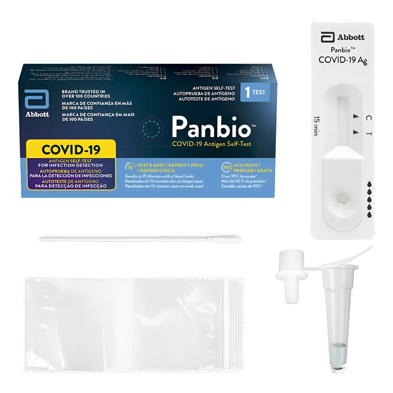 Prueba Rápida Covid-19 Antígeno Panbio Abbott