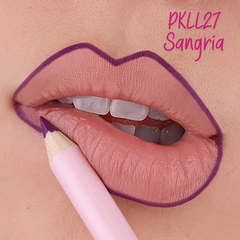 Pink Up Lip Liner Alta Pigmentación Hidrata Máxima Fijación Color Sangría