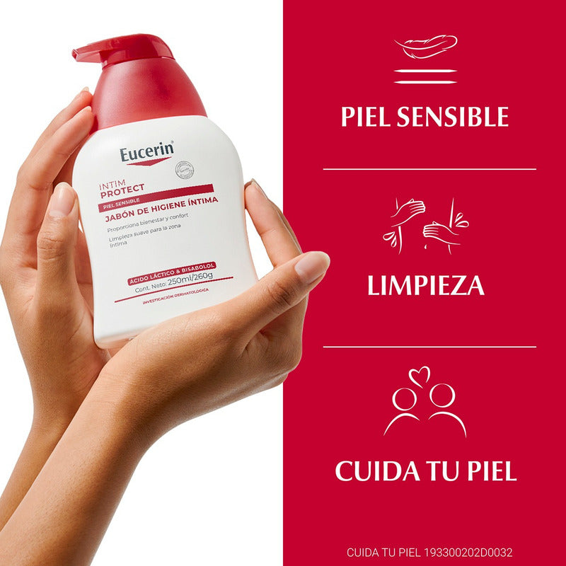 Eucerin Ph5 Jabón Higiene Íntima Piel Sensible 250ml