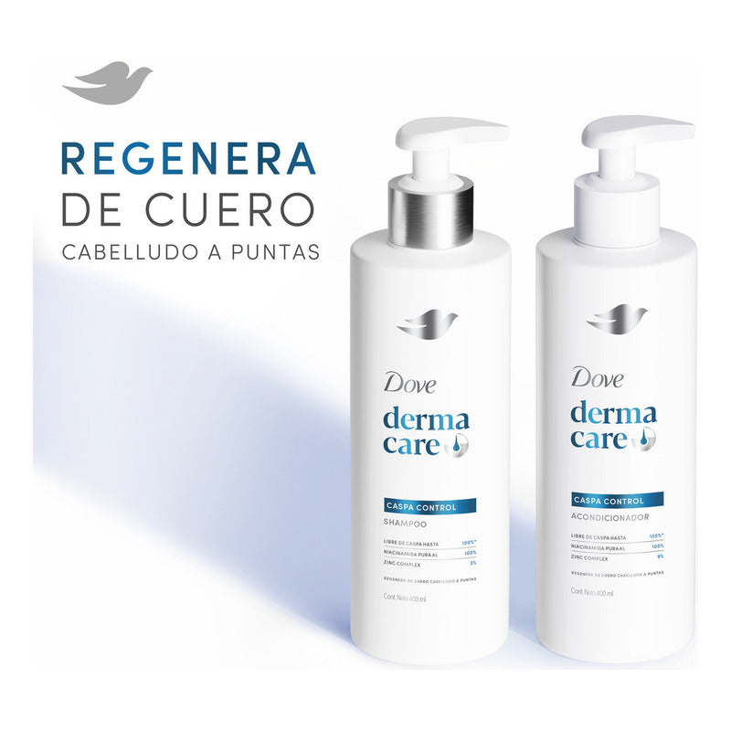 Dove Acondicionador Caspa Control Derma Care 400ml