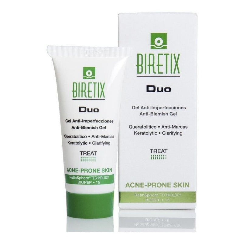 Biretix Duo Gel Anti Imperfecciones Purificante 30ml  Grasa Día/noche