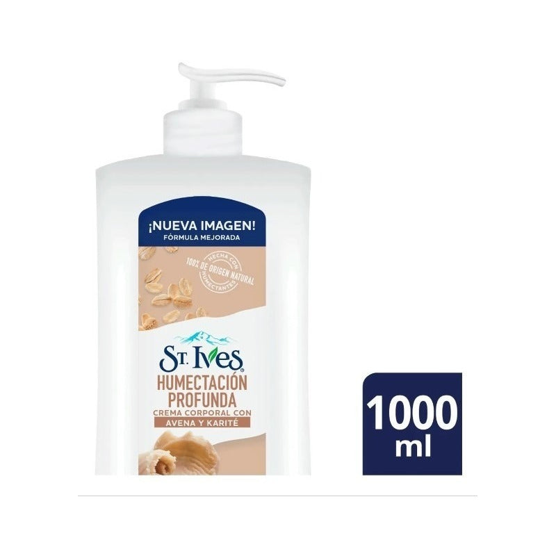 St. Ives Crema Corporal Cuidado Corporal Avena Y Karité 1l