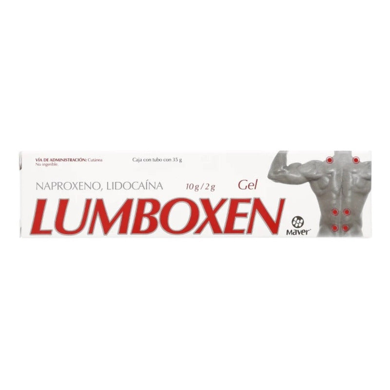 Lumboxen Gel Naproxeno Lidocaina 35g