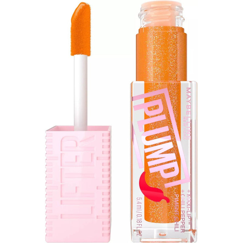 Maybelline Gloss Lifter Plump 008 Hot Honey 5.4ml - 008 Hot Honey