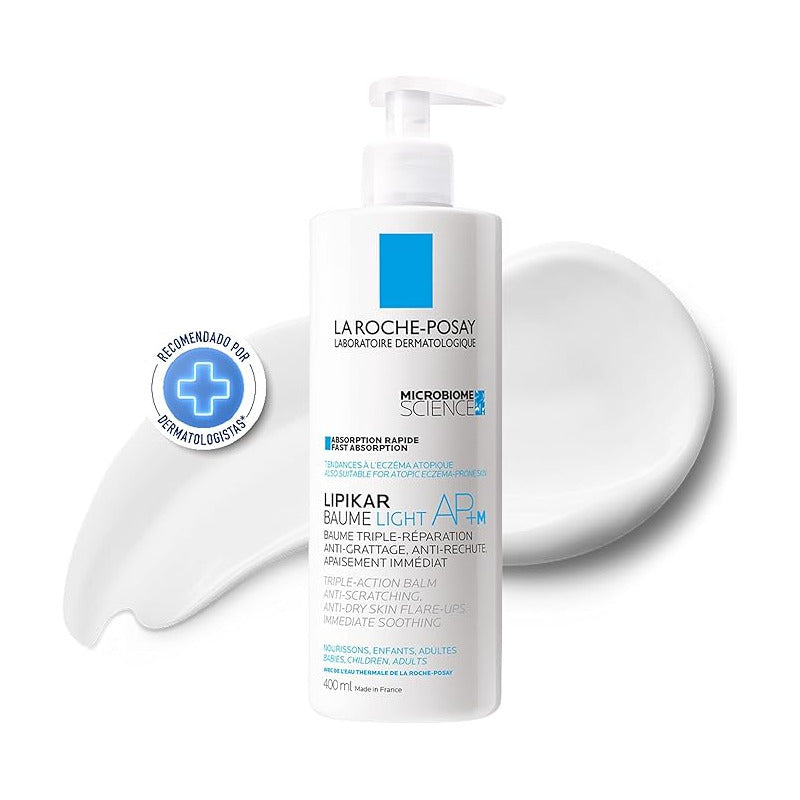Crema Hidratante Intensiva Anti-rozaduras De Rápida Absorción Lipikar Baume Ap M Light 400ml La Roche-posay