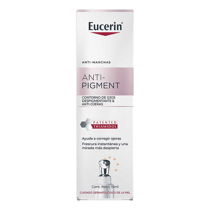 Crema Contorno De Ojos Eucerin Anti-pigment Anti-ojeras 15ml Todo Tipo De Piel Día/noche